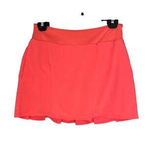 Nike Dri-FIT Women’s Coral Athletic Skort XS Built-In Shorts Zipper Pocket